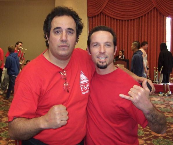 My brother, kickboxing great, Sifu Jay Perry 